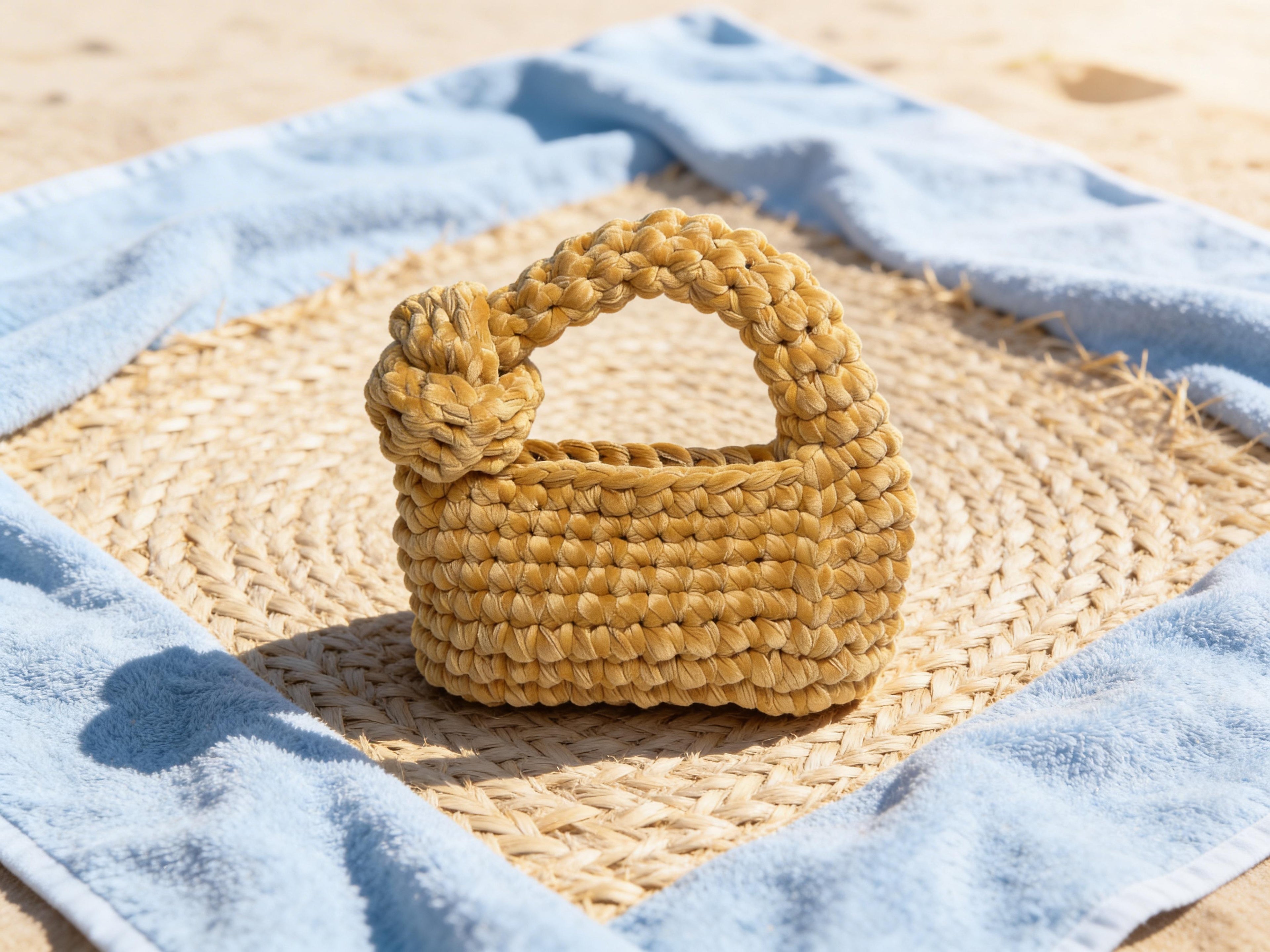 Borsa artigianale in velluto “Nodo Velvet” –  Loopéa