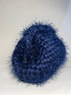 Clutch Pelosetta mignon - BLU NAVY