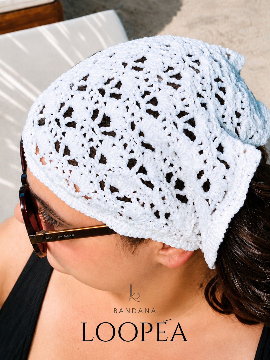 Bandana all’uncinetto Loopéa
