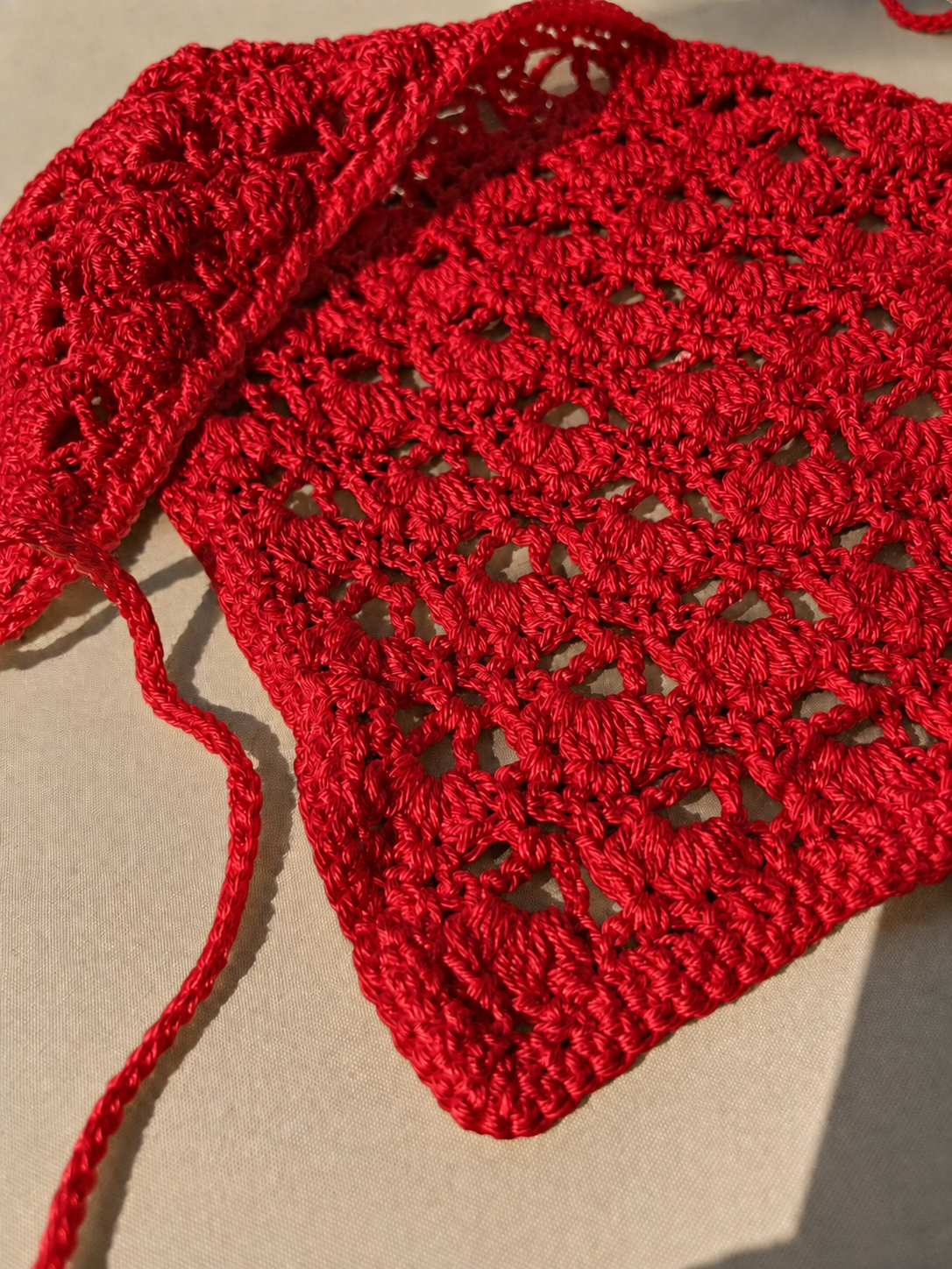Bandana all’uncinetto Loopéa